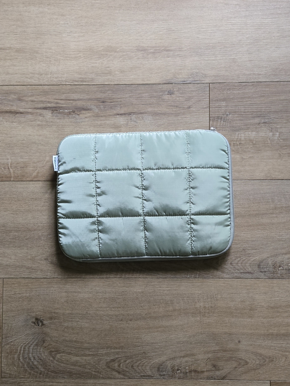 U Brands Quilted Tech Sleeve in Sage